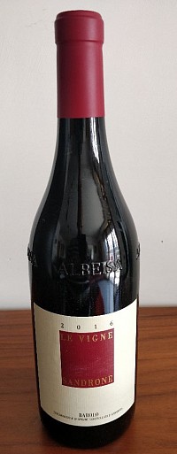 Luciano Sandrone barolo le vigne 2016