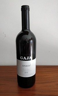 GAJA BAROLO SPERSS 2016